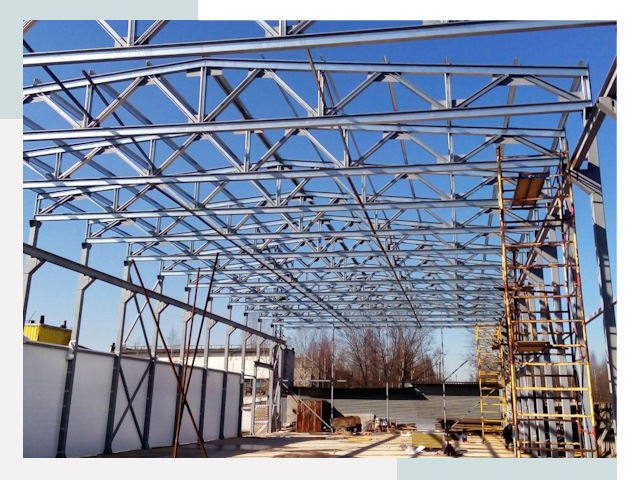 Строительство цехов в Черногорск от 612 руб. под ключ