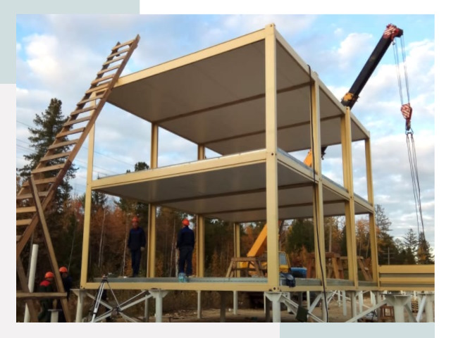 Строительство модульных здания Черногорск