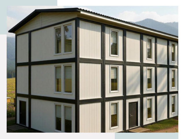 Модульные общежития в Черногорске