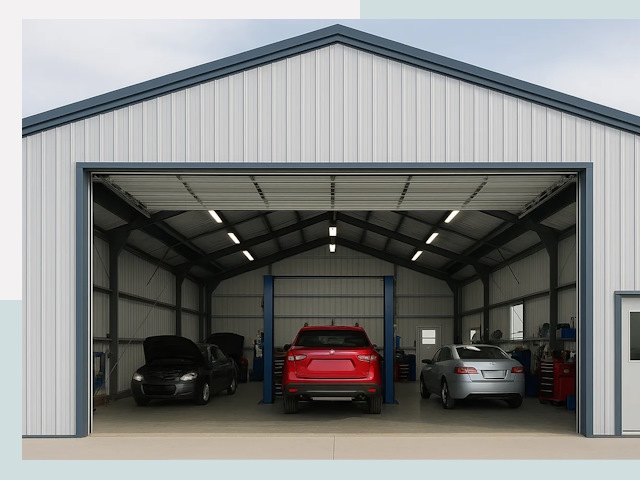 Ангары из сэндвич панелей от 612 руб. в Черногорск