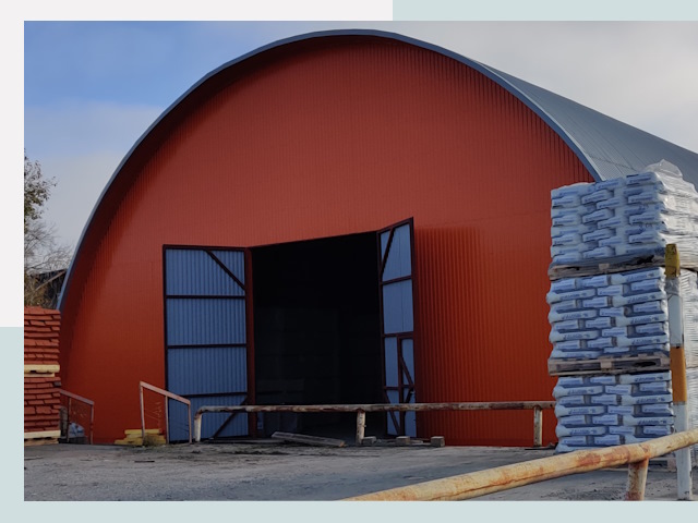 Полукруглые ангары по цене от 612 руб. в Черногорск