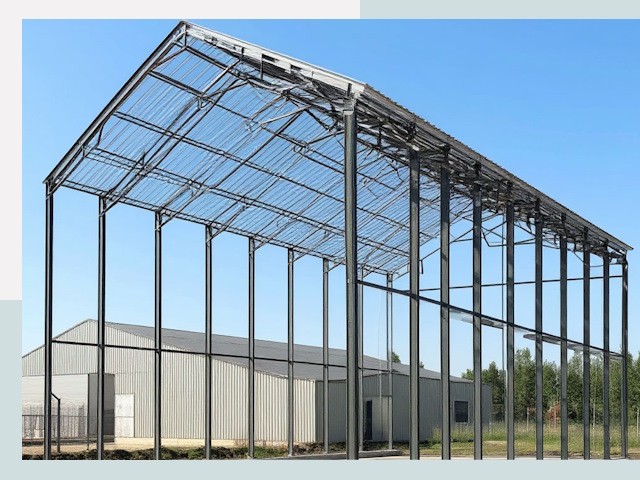 Прямо стенные ангары от СтальСтрой-Чрн по цене 612 руб.