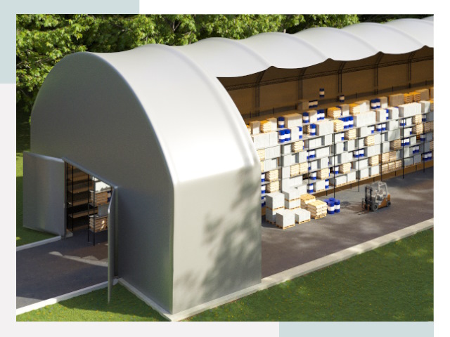 Тентовые ангары в Черногорске