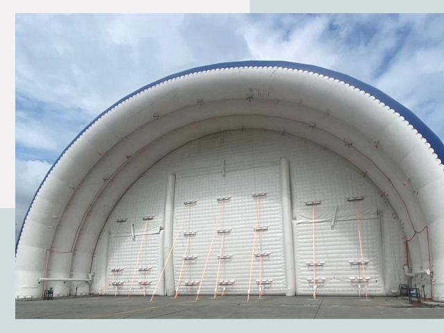 Пневмокаркасные ангары от СтальСтрой-Чрн по цене от 612 руб.