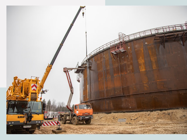 Монтаж резервуаров в Черногорске от 612 руб. за м³