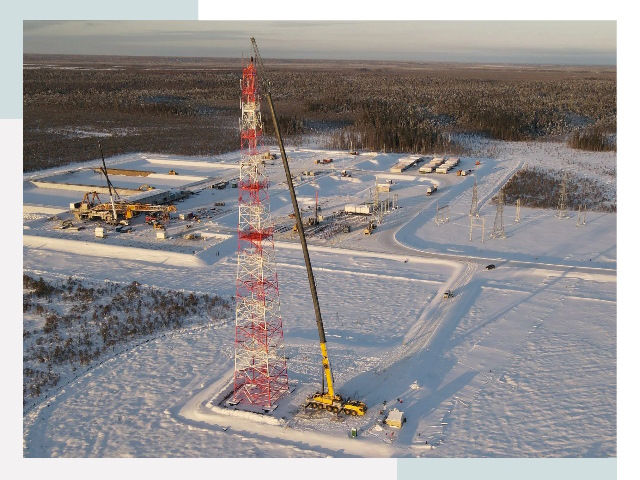 Мачты связи в Черногорске