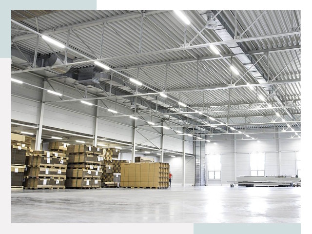 Освещение ангаров в Черногорске