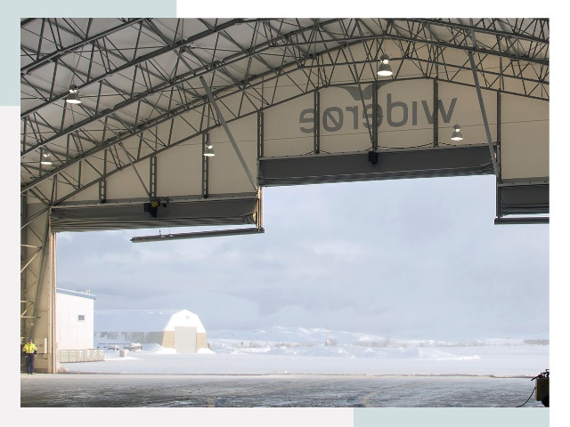 Ворота для ангаров в Черногорске