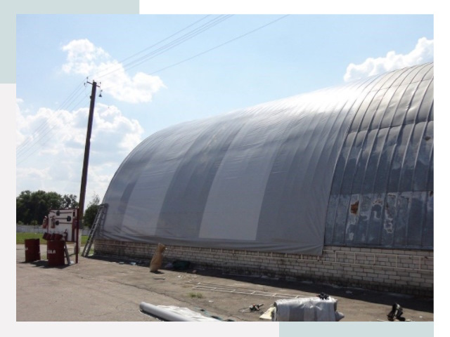 Ремонт ангаров в Черногорске