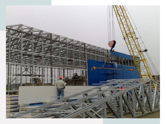 Монтаж ангаров в Черногорске