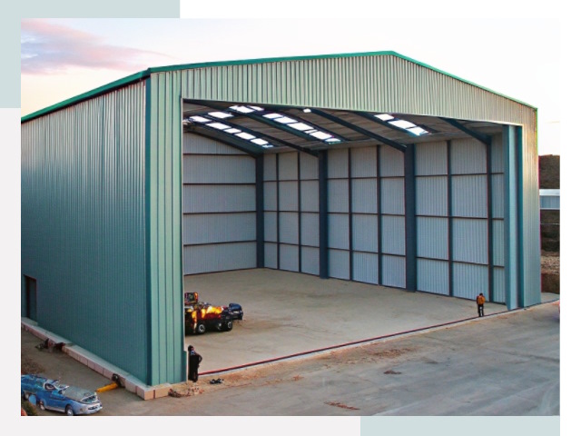 Строительство ангаров в Черногорске